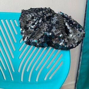 Sequin beret